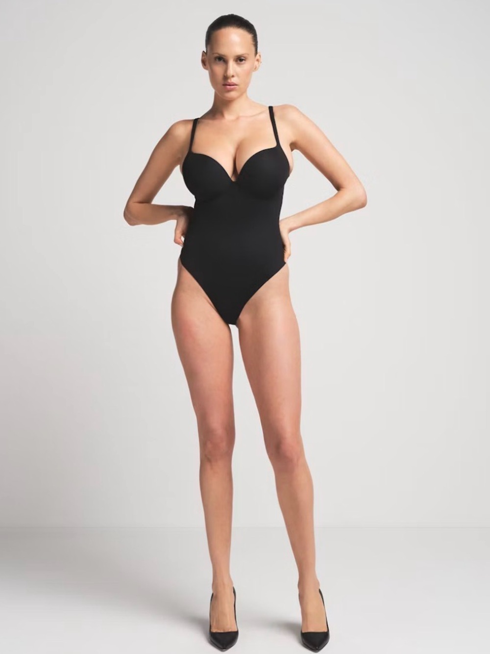 SKIMS push up thong Bodysuit - large nwt - Picture 2 of 12